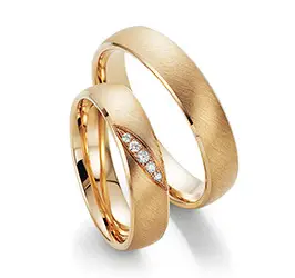 Trauringe Rotgold / Roségold