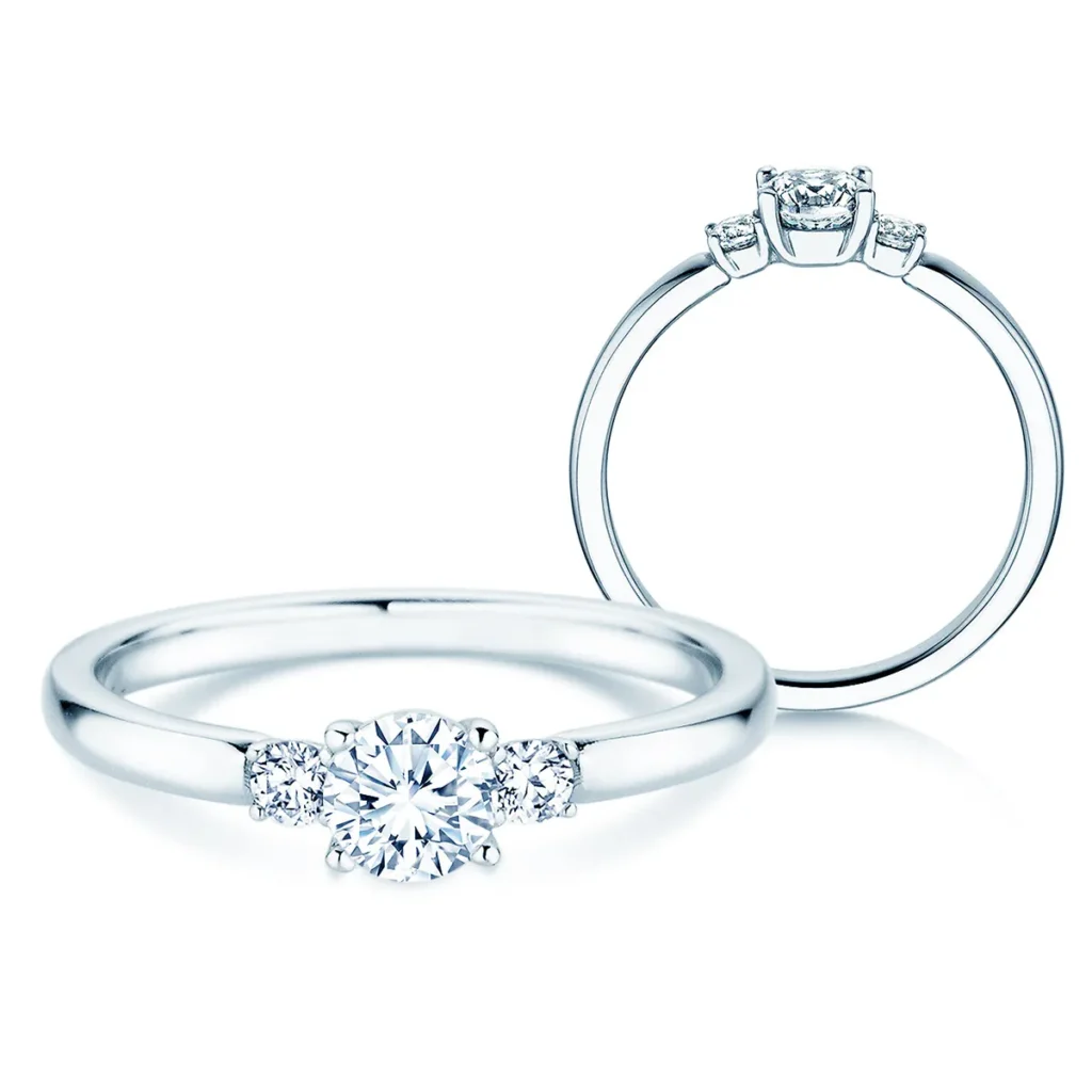 Verlobungsringe 3+ Stein
