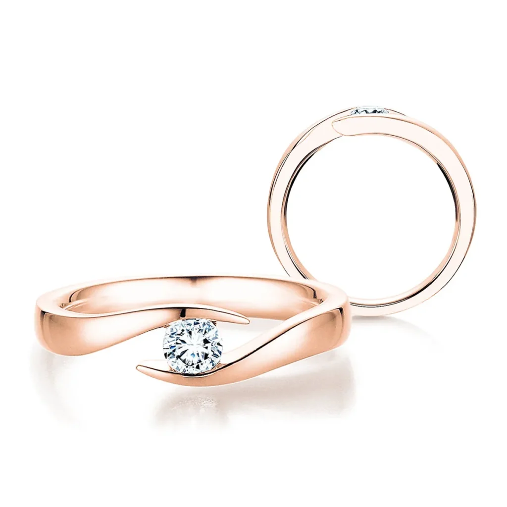 Verlobungsringe Geschwungen