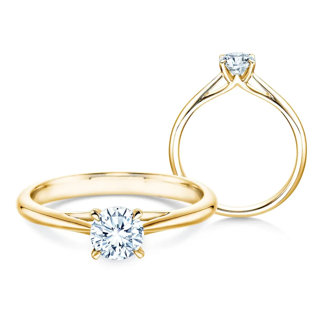 Verlobungsringe Gelbgold