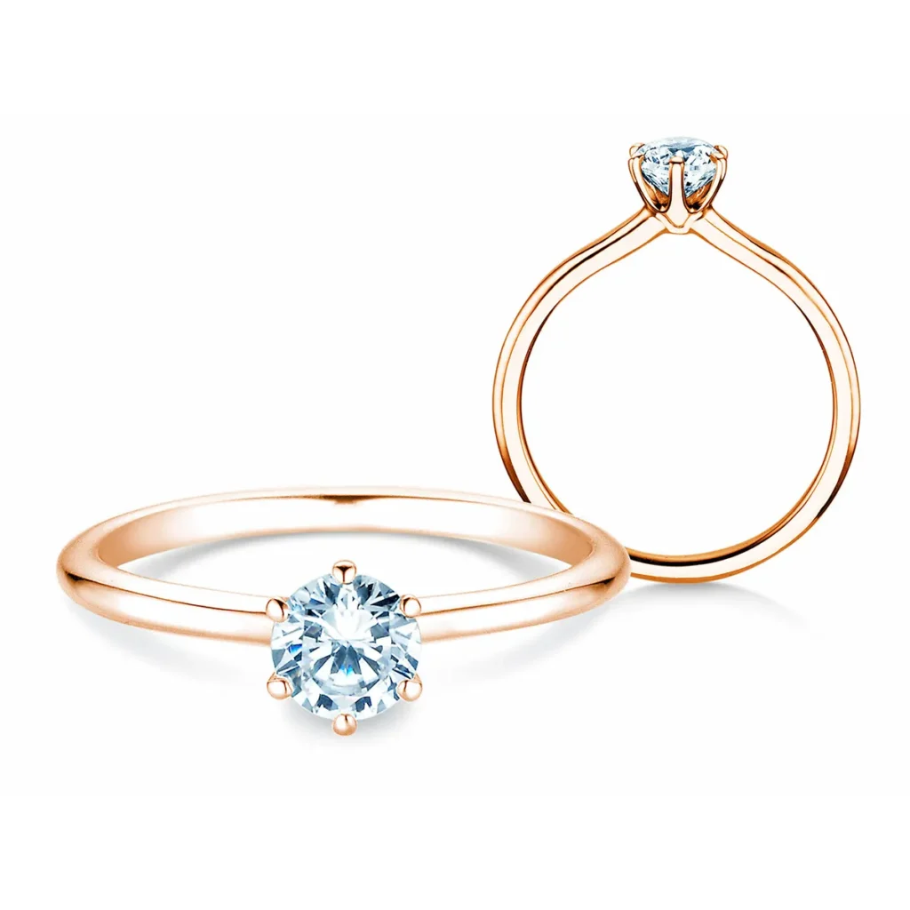 Verlobungsringe Rotgold / Roségold