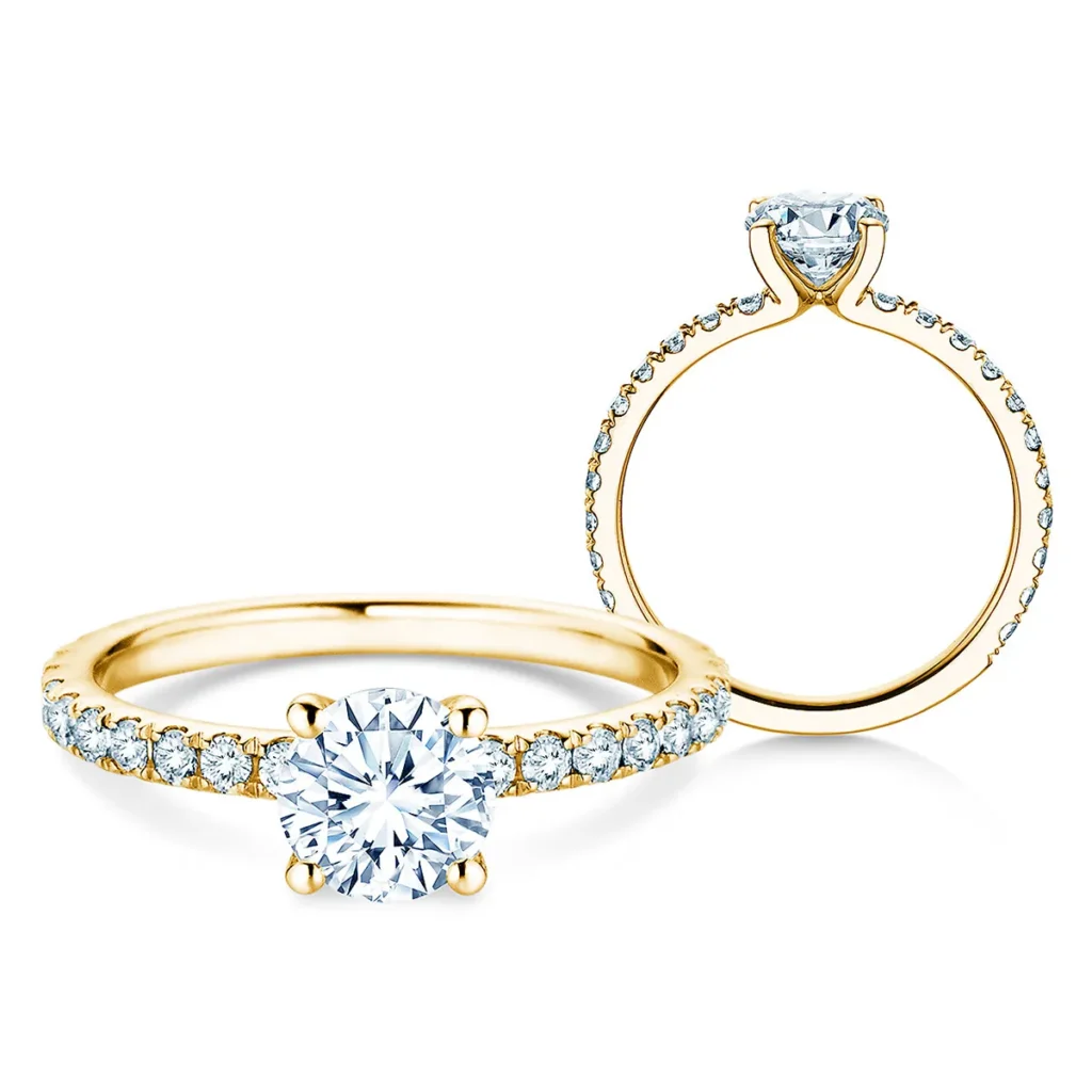 Verlobungsringe seitliche Steine